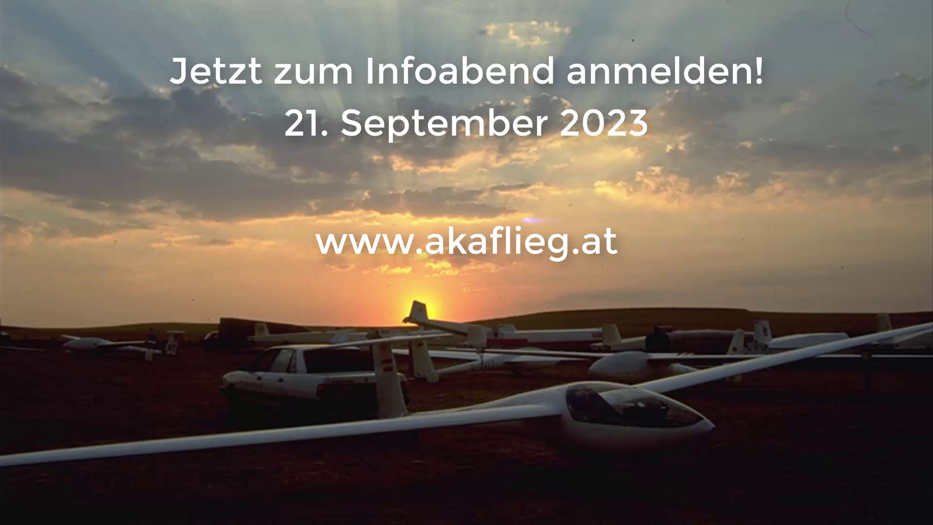 Informationsabend: "Faszination Segelfliegen"